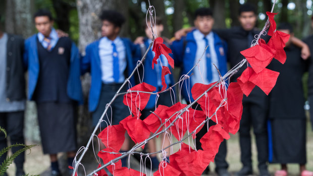 Many of the children were from Cashmere High School.