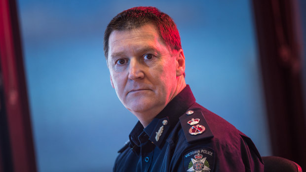 Victoria Police Chief Commissioner Shane Patton. 