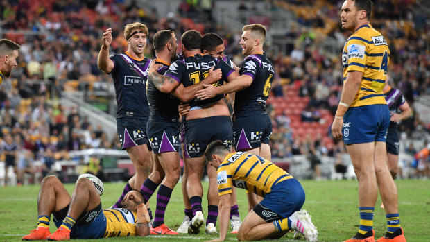 Magic: Melbourne bounced back in emphatic style against the Eels last week.