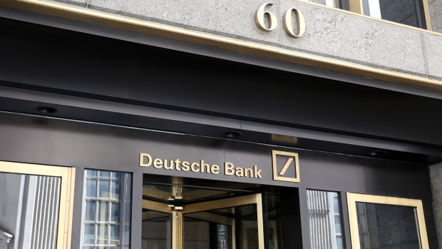 It is a depressing atmosphere at Deutsche Bank's New York headquarters. 