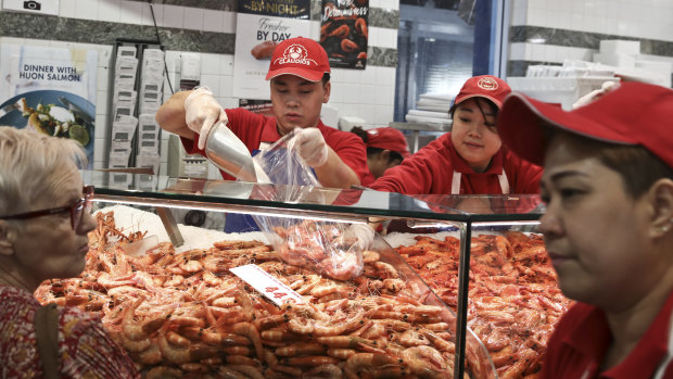 Tassal wants to be producing 20,000 tonnes of prawns a year within ten years. 