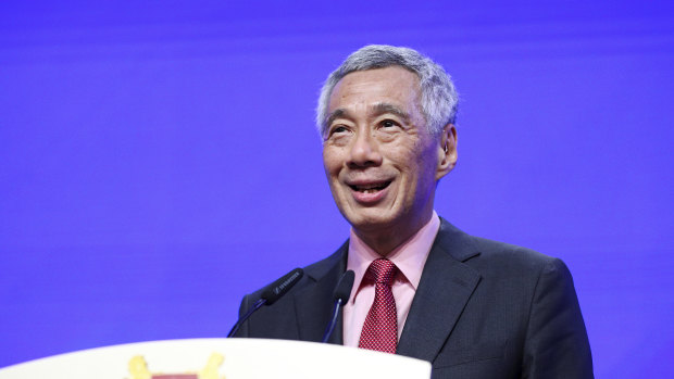 Singapore's Prime Minister Lee Hsien Loong.