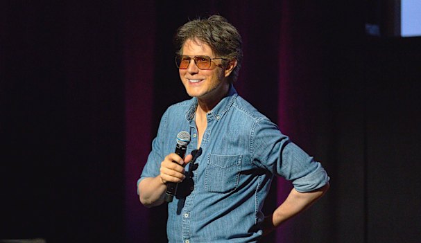 AACTA chair Jack Christian, who announced Trewhella’s departure, at the AACTA Festival in February.