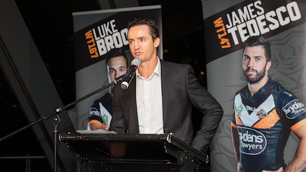 Jason Taylor believed he had a bright future at the Wests Tigers with Luke Brooks, James Tedesco, Mitchell Moses and Aaron Woods at the Tigers.