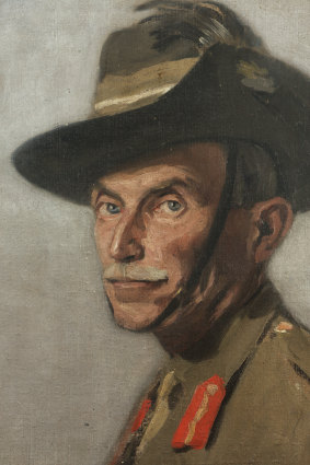 James McBey’s portrait of Lieutenant-General Sir H. G. Chauvel, KCB, KCMG, 1918.