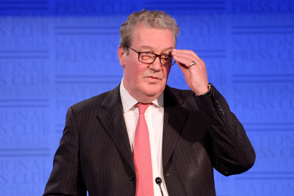 Former foreign minister Alexander Downer in 2019.