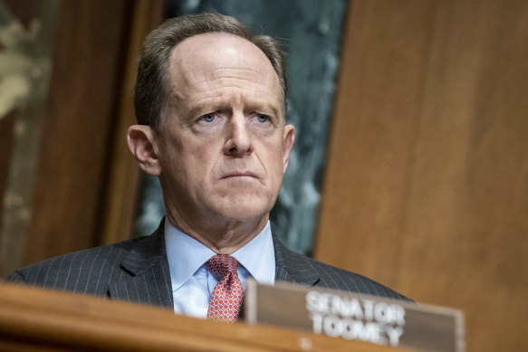 Senator Patrick Toomey, a Republican from Pennsylvania.