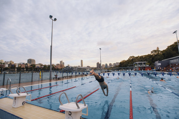 Andrew (Boy) Charlton Pool.