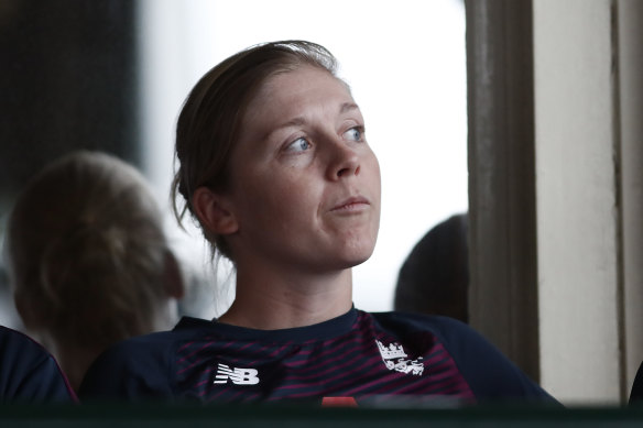 Heather Knight is in hotel isolation in Adelaide.