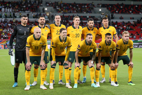 Socceroos line-up for the play-off against UAE