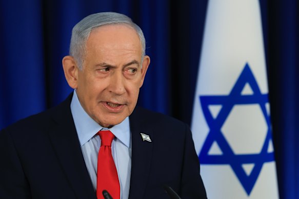Il primo ministro israeliano Benjamin Netanyahu a Gerusalemme questo mese.