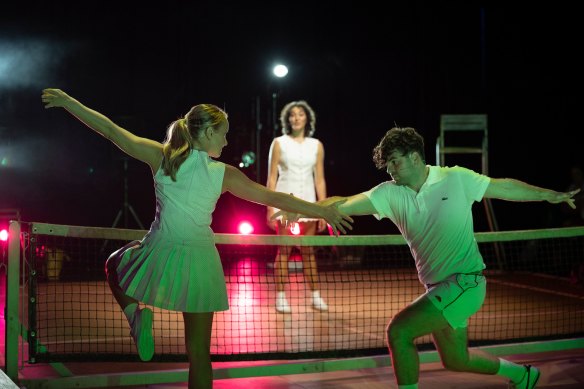 A scene from <I>Sunshine Super Girl</I>, which is being staged by Melbourne Theatre Company.