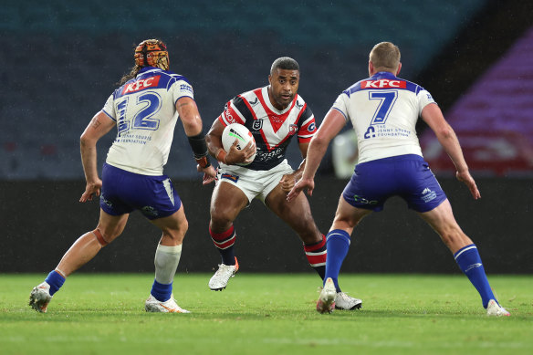 Michael Jennings makes his NRL return against the Bulldogs.