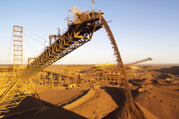 Australian miners have received a huge boost over the past year as the price of iron ore, the nation’s biggest export, hit a record $US230 a tonne