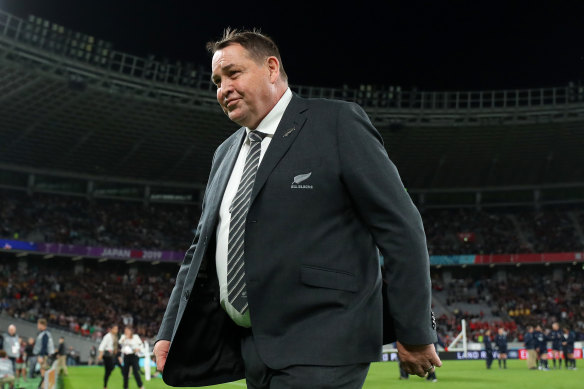 World Cup-winning former All Blacks coach Steve Hansen is coaching director at Toyota Verblitz
