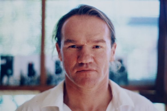Birch on his first day of teaching in the history department at Melbourne
University in 1997.