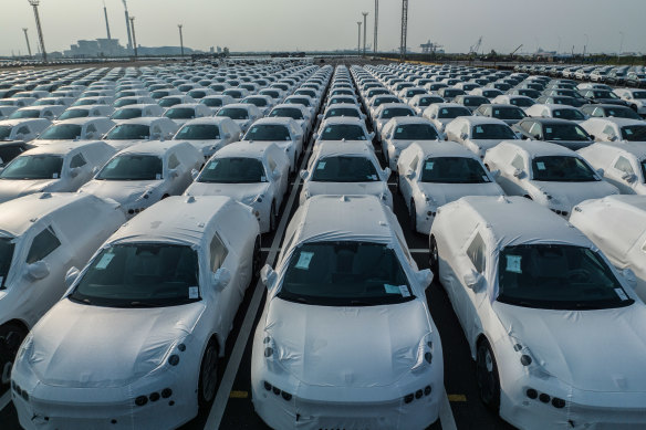 The Biden administration is expected to announce a ban on the use of Chinese software and hardware in new vehicles due to national security concerns.  