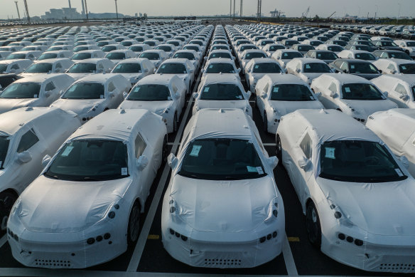Government support has helped Chinese electric vehicle firms move from development to production in far less time than traditional automakers.