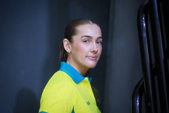 Comonwealth Games debutant Sophie Garbin 