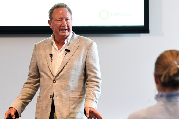 Iron ore billionaire Andrew Forrest’s name has been used in crypto scams.
