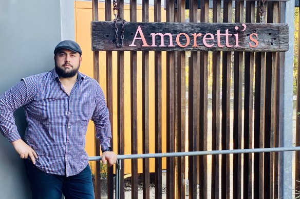 Gabriele Moretti who runs Amoretti restaurant in Abbotsbury does not want to discriminate against customers who are not vaccinated against COVID-19.