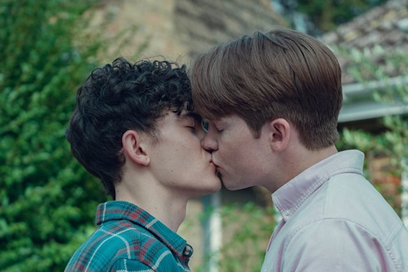 Nick (Kit Connor) and Charlie (Joe Locke) are officially a couple in <i>Heartstopper</i> season two.