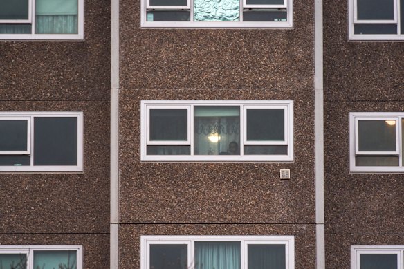 A public housing tower was forced into hard lockdown, without access to fresh air or outdoor spaces, during Melbourne’s second-wave COVID-19 outbreak in 2021.