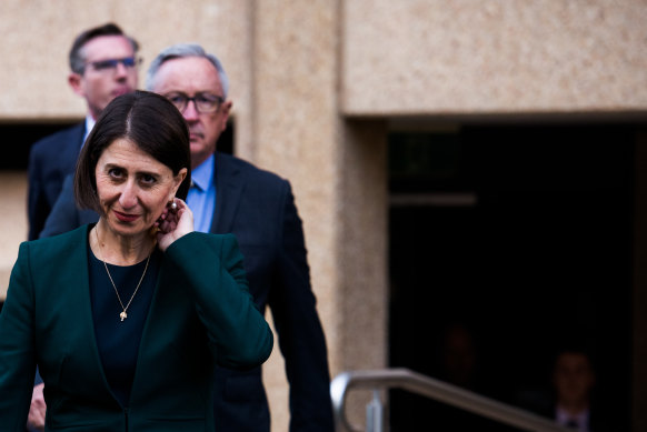 NSW Premier Gladys Berejiklian on Monday.