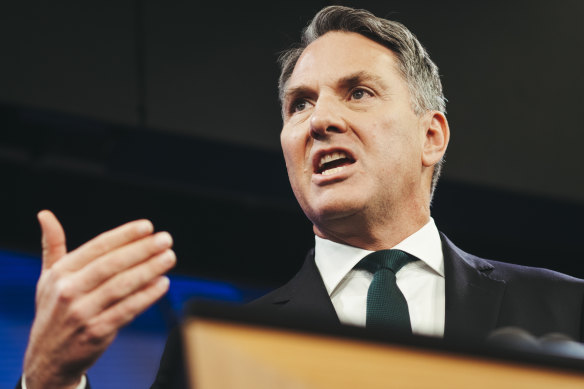 Defence Minister Richard Marles said Australia was “crossing the Rubicon” by allowing non-citizens to serve with the Australian Defence Force.