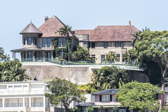 The Scottish baronial mansion of Steven and Carol Moss sold in late 2022 for $130 million.