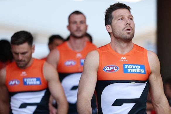 Toby Greene is the heart and soul of the Giants but is yet to commit to the club beyond this season.