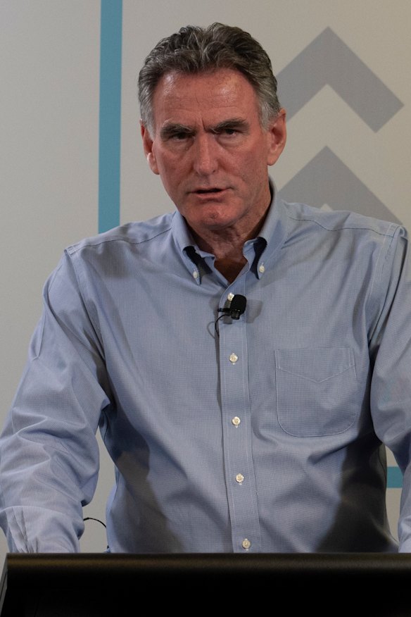 NAB chief executive Ross McEwan believes there will be a long-lasting shift away from cash.