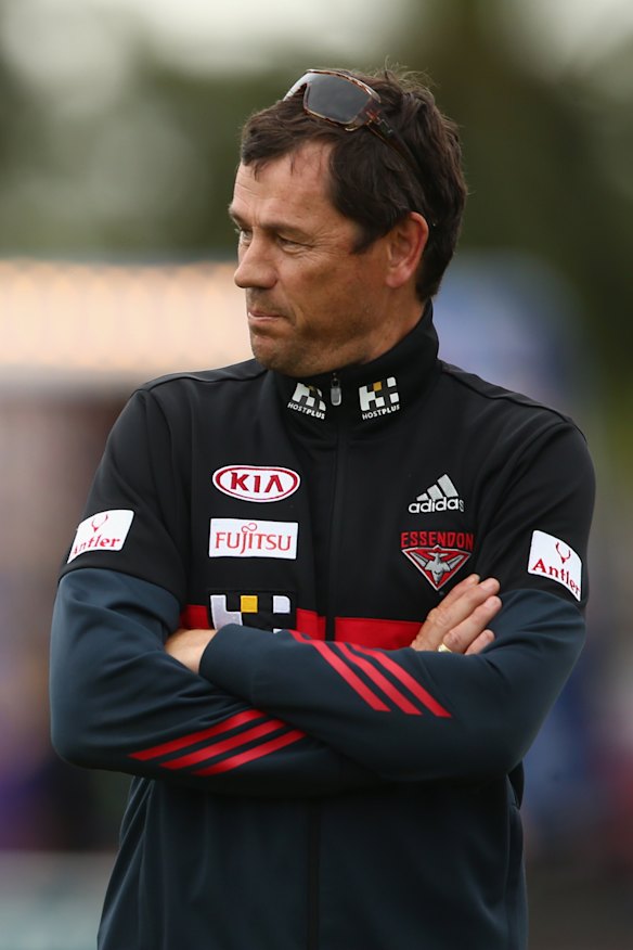 Mark Harvey is no longer stoppages coach.