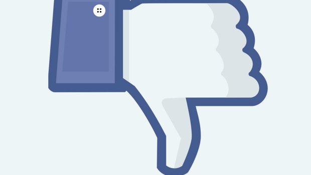 Facebook: thumbs down.