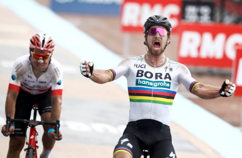 World champion Peter Sagan shows his class in gutsy Paris Roubaix win