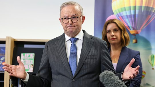 Prime Minister Anthony Albanese defended ministerial use of travel perks, insisting he does not make the rules before backing down following weeks of pressure.