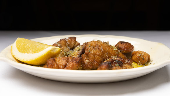 Go-to dish: Sweetbreads.