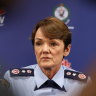 NSW Police Commissioner Karen Webb issued an apology to the families of victims of gay hate crimes.