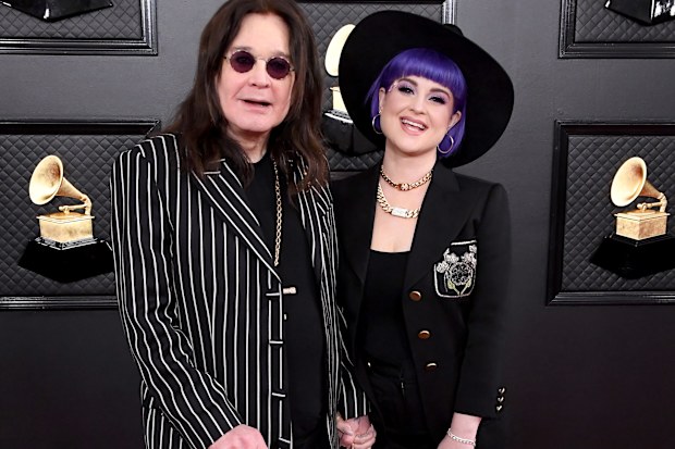 Ozzy Osbourne and Kelly Osbourne attend the 62nd Annual Grammy Awards at Staples Center on January 26, 2020 in Los Angeles, California