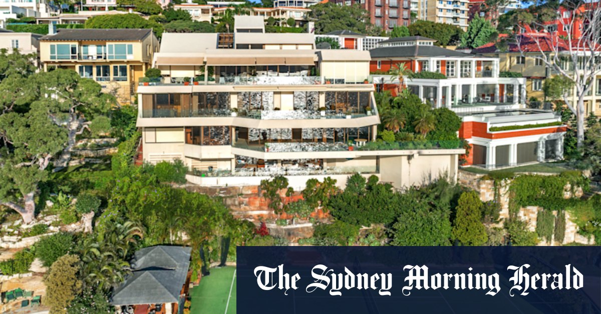 Sydney property: Gold mining businessman back in box seat to buy $95 million Point Piper mansion, Canva's Damien Singh lists Paddington home; Helen Dalley lists on the Lower North Shore - Vimarsana News