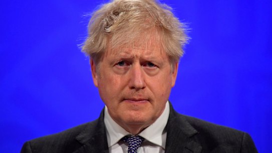 British PM Boris Johnson.