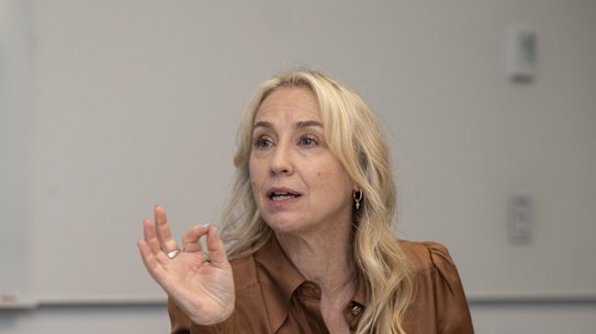 Nine’s new managing director of streaming and broadcast, Amanda Laing.