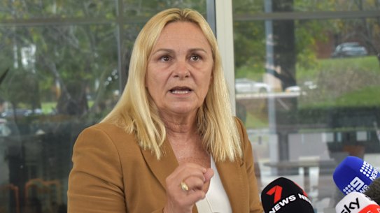 New education minister Sabine Winton.