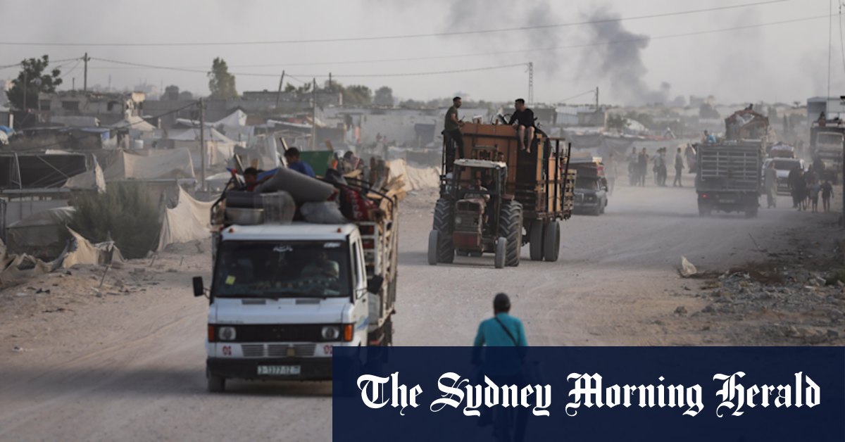 Israel’s Rafah offensive expands, fresh strikes kill at least 37 Palestinians