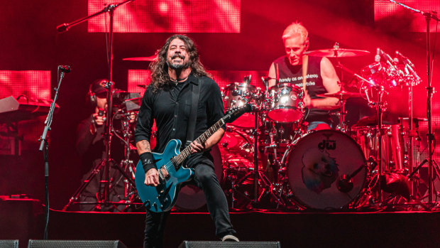 Foo Fighters scream 32,000 people out of their hump-day blues in first Australian show