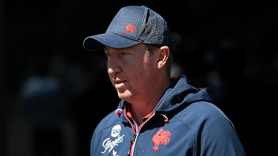 Always improving: Trent Robinson is a masterful coach who knows when his team isn't at 100 per cent.