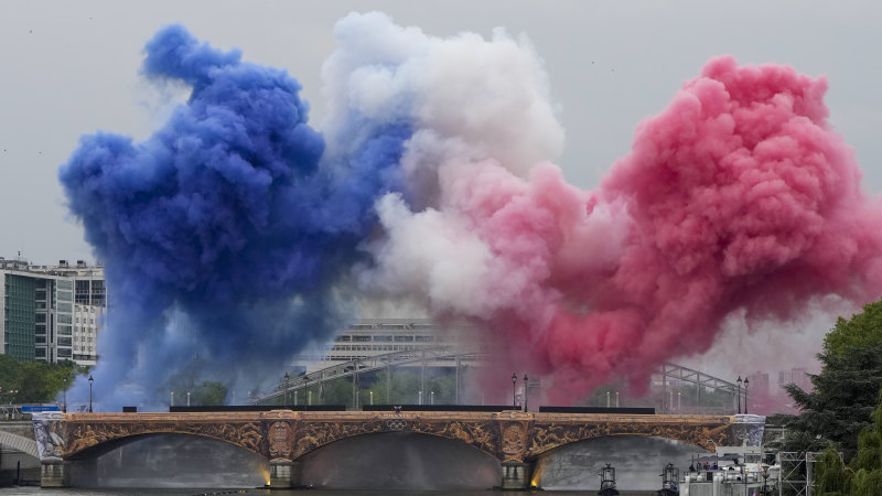 Paris Olympics 2024 opening ceremony - in pictures