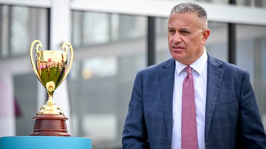 John Kanga just days before the Caulfield Cup carnival.