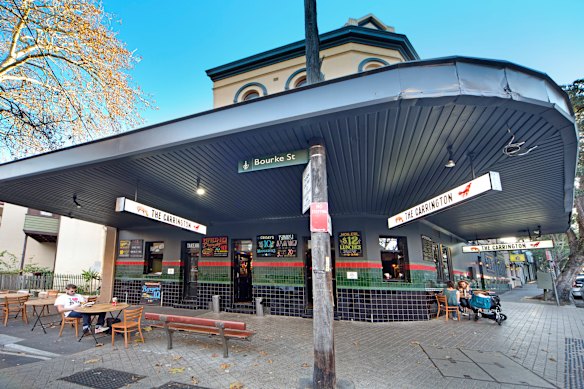 The Carrington in Surry Hills. 