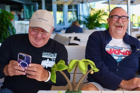 Wayne (left) and Simon (right) at The Shorehouse in Swanbourne.